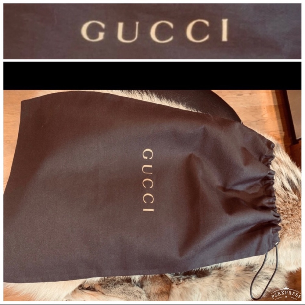❤️GUCCI Cotton Dust Bag Never Used 17”x 11”❤️ - Picture 2 of 8